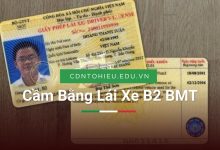 Cầm Bằng Lái Xe B2 BMT