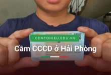 Cầm CCCD ở Hải Phòng