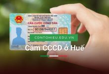 Cầm CCCD ở Huế