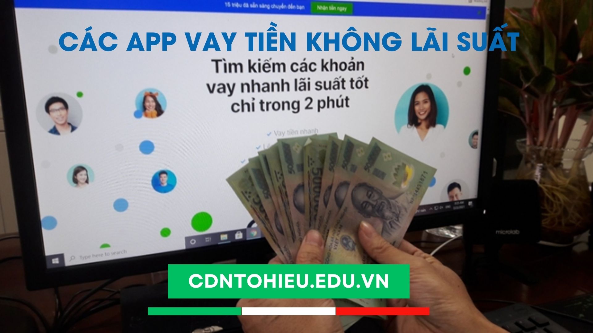 vay tiền 0 lãi suất